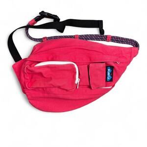 Kavu Hot Pink Rope Sling Bag